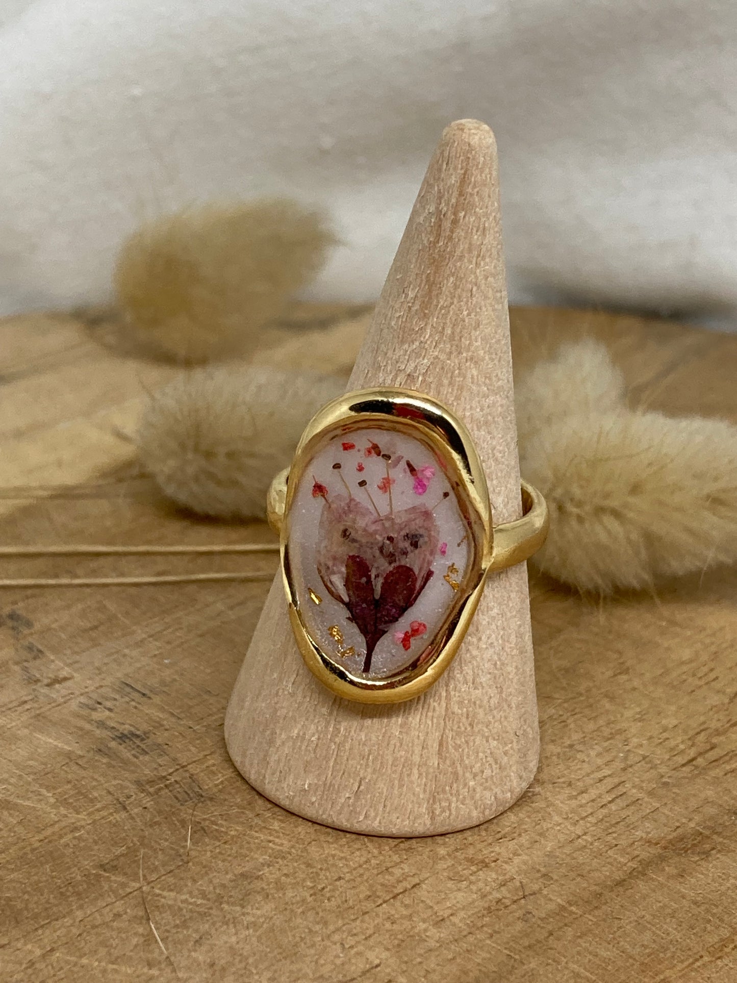 Bague ovale Sakura