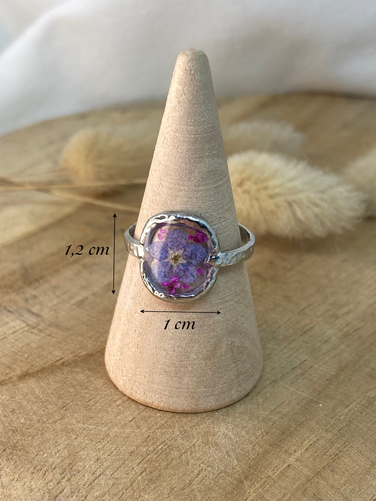 Petite bague Myosotis